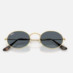 Ra Ban Oval Flat Lenses